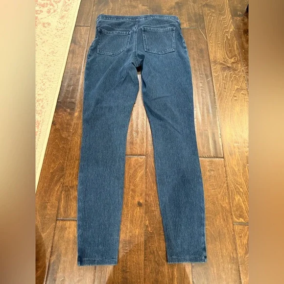 Spanx Jeanish Ankle Leggings Medium Wash Jeggings size Medium - Picture 8 of 12